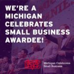 Michigan celebrates small business poster