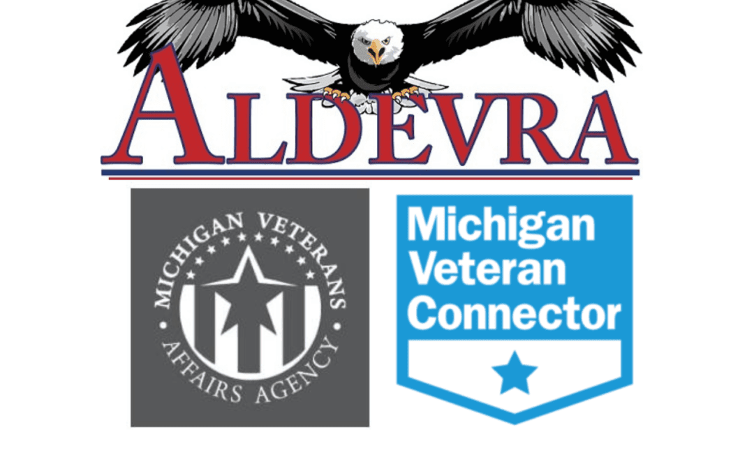 Aldevra Earns Recognition as Michigan Veterans Affairs Agency Silver-Level Veteran-Friendly Employer and Michigan Veteran Connector