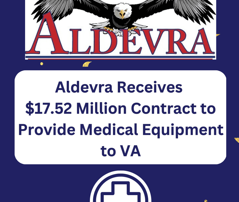 Aldevra Receives $17.52 Million Contract to Provide Medical Equipment to VA