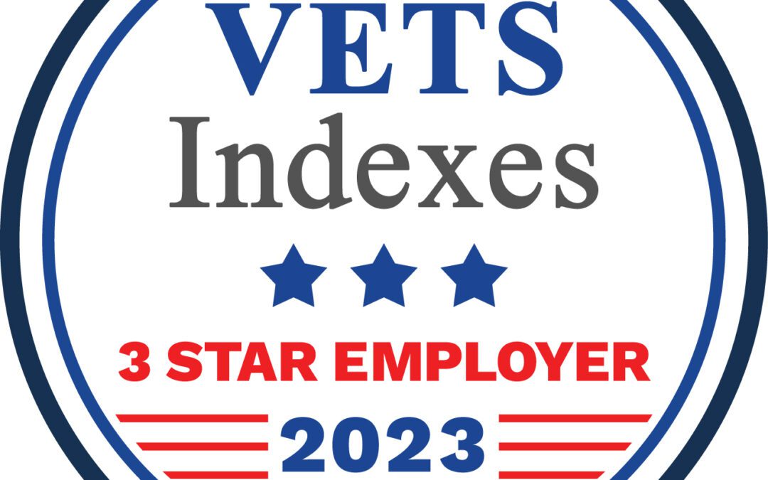 Aldevra LLC honored as a 2023 VETS Indexes 3-Star Employer