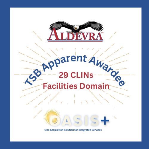 Aldevra Apparent Awardee on OASIS+ Small Business Contract