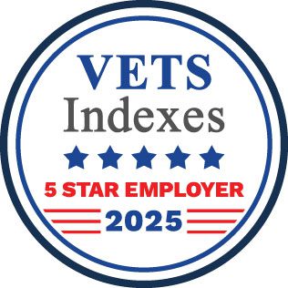 VETS index 5 start badge